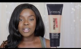 L'Oreal Infallible Foundation First Impression ║ Emmy Vargas