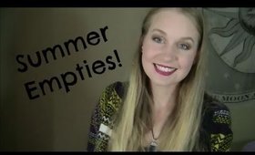Empties! | Summer 2015