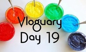 Vloguary - Day 19 - Pretty in Pink tutorial