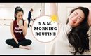 WAKING UP AT 5AM | my early morning routine ☀️