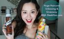 HUGE Hair Care Unboxing & GIVEAWAY with SleekHair.com!!!