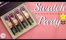 *NEW LAUNCH* SUGAR Cosmetics Its A-Pout Time Vivid Lipsticks Swatches | All 4 Shades