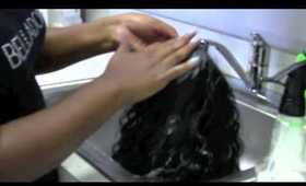 How To: Washing a Lace Front Synthetic Wig