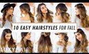 10 Heatless Hairstyles for Fall