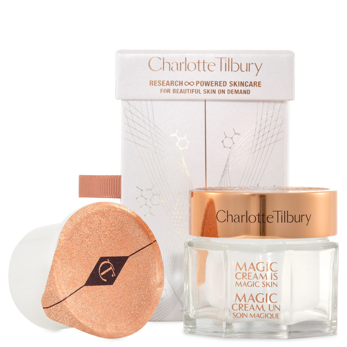 Charlotte Tilbury Limited Edition Magic Cream & Refill alternative view 1 - product swatch.