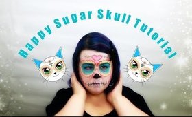 Day Of The Dead Sugar Skull Halloween Makeup Tutorial