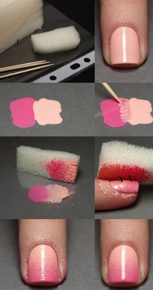 Ombred nails instructions
