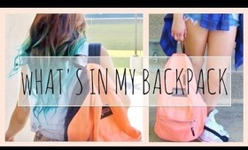 What's In My Backpack! 2013 ♥