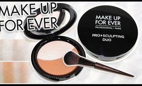 Review & Swatches: MAKE UP FOR EVER Pro Sculpting Duo