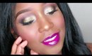 Holiday sparkle makeup tutorial | makeupby Nesha