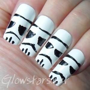 For more nail art and other manicures in this challenge visit http://Glowstars.net