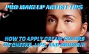 PRO MAKEUP ARTIST TIPS- HOW TO APPLY CREAM PRODUCTS FOR CHEEKS, LIPS, AND BROWS - karma33