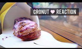 Funny/Surprised Cronut Reaction Vlog