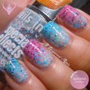 Nails Inc. Sprinkles Gradient mani for Easter 2013