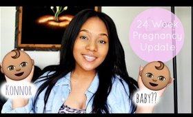 24 Week Pregnancy Update *BABY #2* | Carlissa Fashona