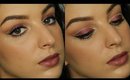 Ruby and Gold Holiday Makeup Tutorial ♥