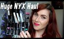 HUGE NYX Cosmetics haul!! Reviews & First Impressions.