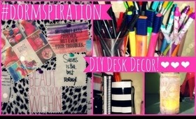 ♥ Dormspiration DIY Desk Decor ♥