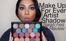 NEW Make Up For Ever Artist Shadows Swatches & Review | YazMakeUpArtist