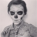 Halloween Make up Zombie girl