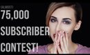 (OPEN) 75,000 Subscriber Makeup Contest! | Courtney Little