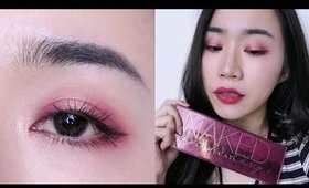 眼妝+心得║Urban Decay Naked Cherry眼影盤刷色+簡易眼妝！