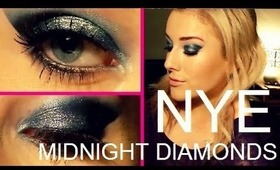 NYE Tutorial- Midnight Diamonds! ♡ | rpiercemakeup