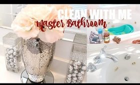 BATHROOM CLEANING ROUTINE|MOTIVATION|CLEAN WITH ME