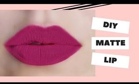 How To Make ANY Lipstick MATTE | DIY Tutorial Makeup For Beginners | Beauty Bite