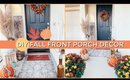 FALL FRONT PORCH DIY 2019: DECORATE MY PORCH WITH ME!