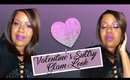 Sultry Purple Valentine’s Look