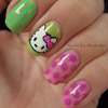 Hello Kitty Nails