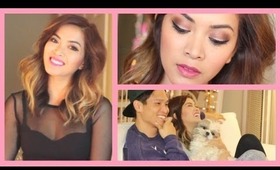 Get Ready With Me ♡ Valentine's Day & Night Makeup + Outfit! - ThatsHeart