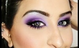 Purple Smokey Eyes (HerWorld Magazine look)