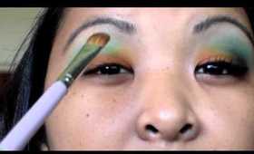 Makeup tutorial: tropical summer