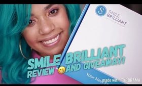 😁Smile Brilliant At Home Teeth Whitening + Giveaway