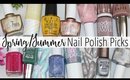Top 10 Spring/Summer Nail Polish Picks & Trends 2017