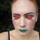 Hunger Games Capitol Inspired makeup