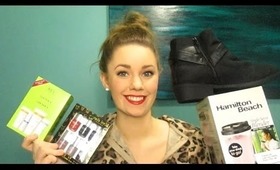 What I Got For Christmas 2013 | Nails Inc, Smart Set, REN Skincare, JustFab & More!