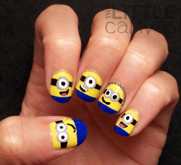 Minion Nail Art | The Little Canvas A.'s (thelittlecanvas) Photo ...