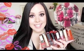 Favorite Drugstore Lipsticks | Spring and Summer 2014