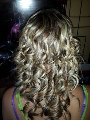 tried some diffrent tipe of curls