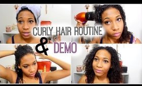 Curly Hair Routine & Demo