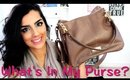 WHATS IN MY PURSE?  My favorite purse!!