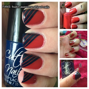 An easy how-to for some of my favorite nails :)