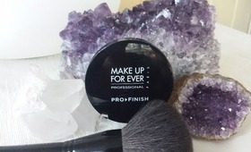 Review: Make Up For Ever Pro Finish Multi Use Powder