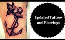 Updated Tattoos and Piercings (Nov 2016)