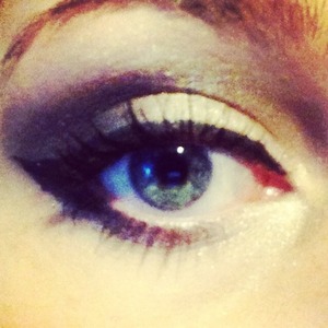 A more casual smokey eye 