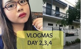 Vlogmas 2016 Day 2,3,4