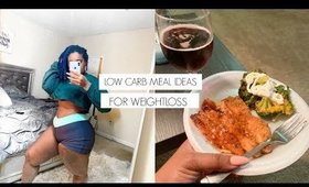 LOW CARB MEAL IDEAS FOR WEIGHT LOSS | HONEY SALMON AND LOADED ROASTED BROCCOLI